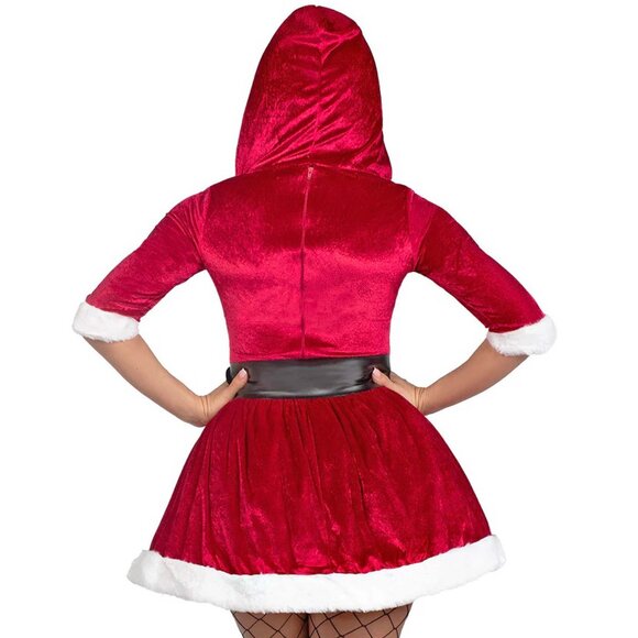 Mrs Claus Costume 2Pc Womens Size XL for Christmas Holiday Dress - Picture 7 of 9